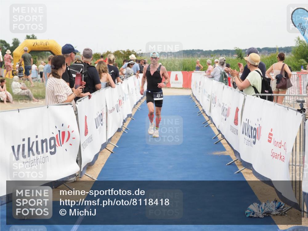 22.06.2025 - Viking Triathlon MichiJ http://msf.ph/oto/8118418 22.06.2025 15:08:22 Ziel 265, 411 meine-sportfotos.de