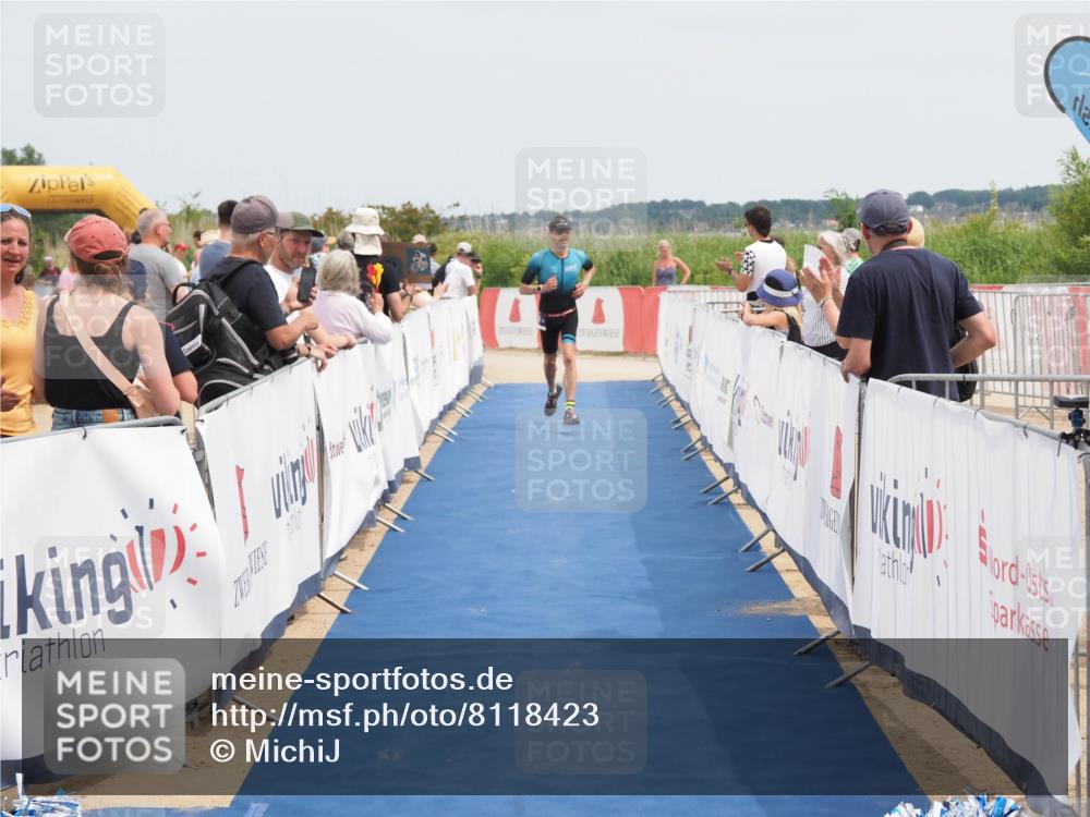 22.06.2025 - Viking Triathlon MichiJ http://msf.ph/oto/8118423 22.06.2025 14:57:36 Ziel 316 meine-sportfotos.de