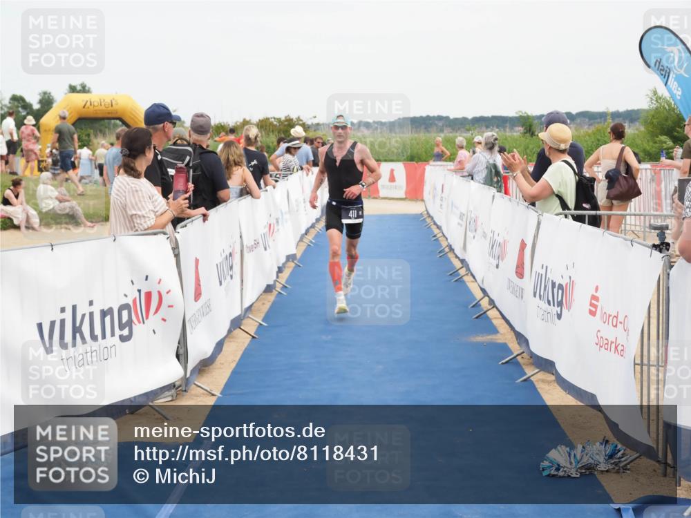 22.06.2025 - Viking Triathlon MichiJ http://msf.ph/oto/8118431 22.06.2025 15:08:22 Ziel 265, 411 meine-sportfotos.de