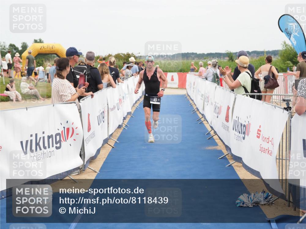 22.06.2025 - Viking Triathlon MichiJ http://msf.ph/oto/8118439 22.06.2025 15:08:22 Ziel 265, 411 meine-sportfotos.de