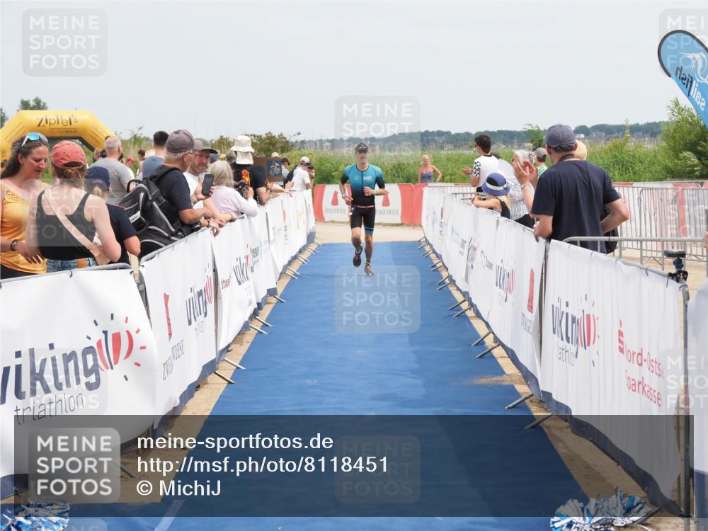 22.06.2025 - Viking Triathlon MichiJ http://msf.ph/oto/8118451 22.06.2025 14:57:36 Ziel 316 meine-sportfotos.de