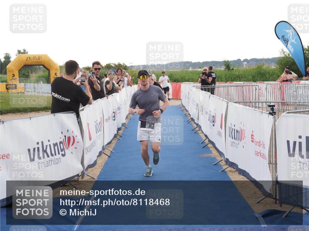 22.06.2025 - Viking Triathlon MichiJ http://msf.ph/oto/8118468 22.06.2025 16:28:08 Ziel 31, 285, 601 meine-sportfotos.de