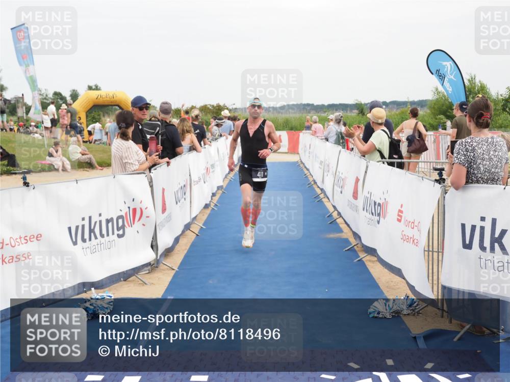 22.06.2025 - Viking Triathlon MichiJ http://msf.ph/oto/8118496 22.06.2025 15:08:22 Ziel 265, 411 meine-sportfotos.de