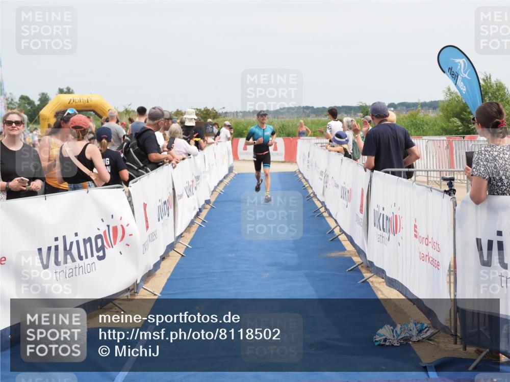 22.06.2025 - Viking Triathlon MichiJ http://msf.ph/oto/8118502 22.06.2025 14:57:36 Ziel 316 meine-sportfotos.de