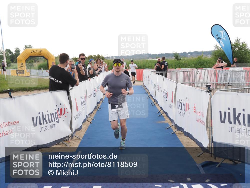 22.06.2025 - Viking Triathlon MichiJ http://msf.ph/oto/8118509 22.06.2025 16:28:08 Ziel 31, 285, 601 meine-sportfotos.de