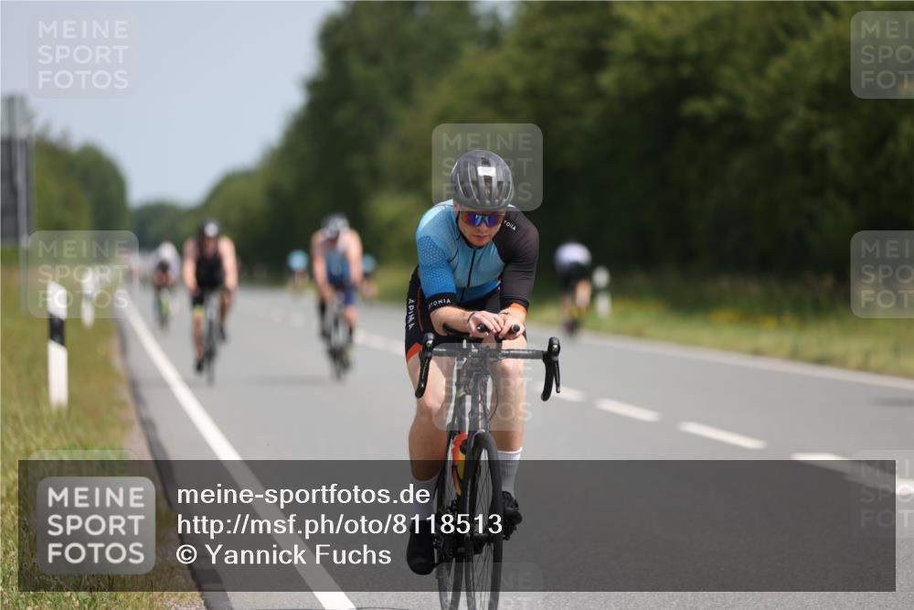 22.06.2025 - Viking Triathlon Yannick Fuchs http://msf.ph/oto/8118513 22.06.2025 11:44:10 Radfahren 121, 143, 144, 471, 543 meine-sportfotos.de