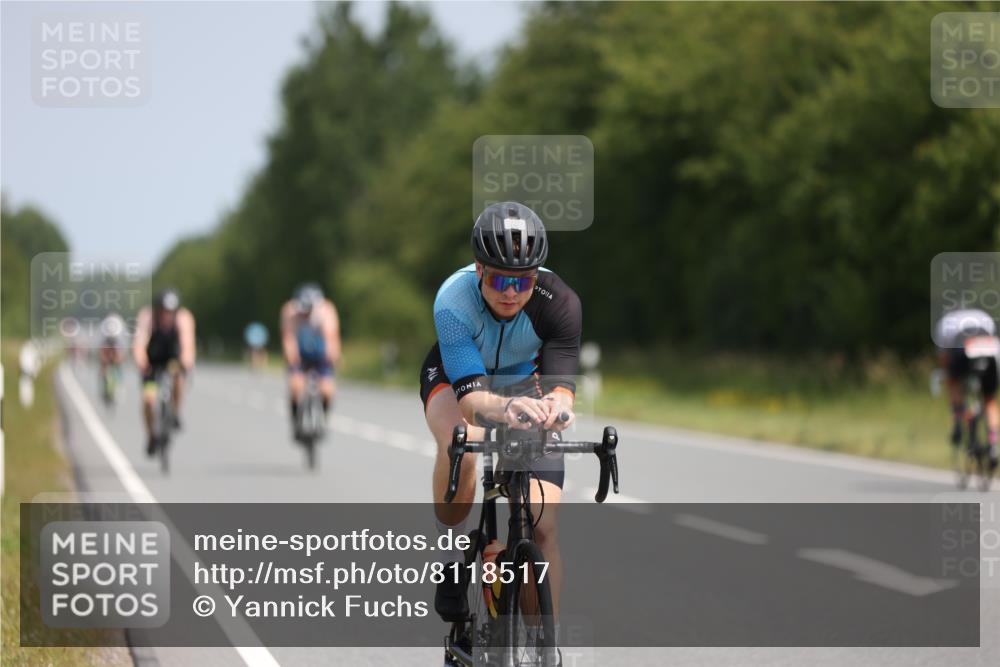 22.06.2025 - Viking Triathlon Yannick Fuchs http://msf.ph/oto/8118517 22.06.2025 11:44:10 Radfahren 121, 143, 144, 471, 543 meine-sportfotos.de