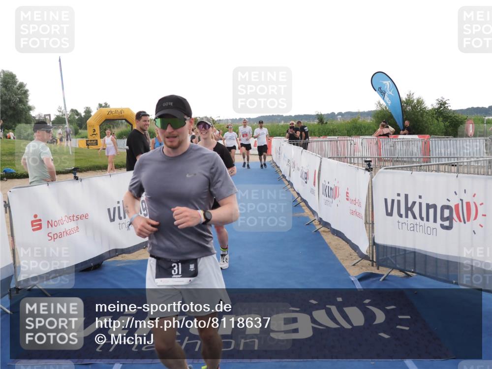 22.06.2025 - Viking Triathlon MichiJ http://msf.ph/oto/8118637 22.06.2025 16:28:10 Ziel 31, 285, 601 meine-sportfotos.de
