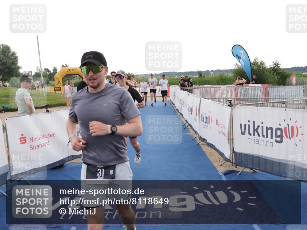 22.06.2025 - Viking Triathlon MichiJ http://msf.ph/oto/8118649 22.06.2025 16:28:10 Ziel 31, 285, 601 meine-sportfotos.de