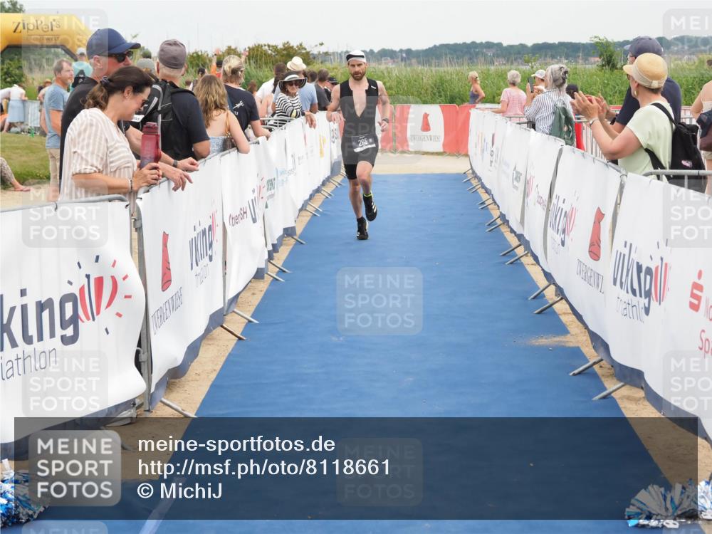 22.06.2025 - Viking Triathlon MichiJ http://msf.ph/oto/8118661 22.06.2025 15:08:26 Ziel 265, 411 meine-sportfotos.de