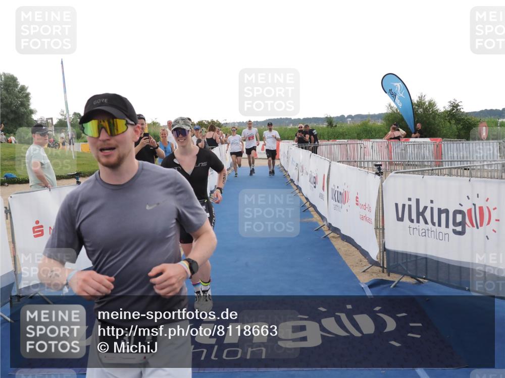 22.06.2025 - Viking Triathlon MichiJ http://msf.ph/oto/8118663 22.06.2025 16:28:10 Ziel 31, 285, 601 meine-sportfotos.de