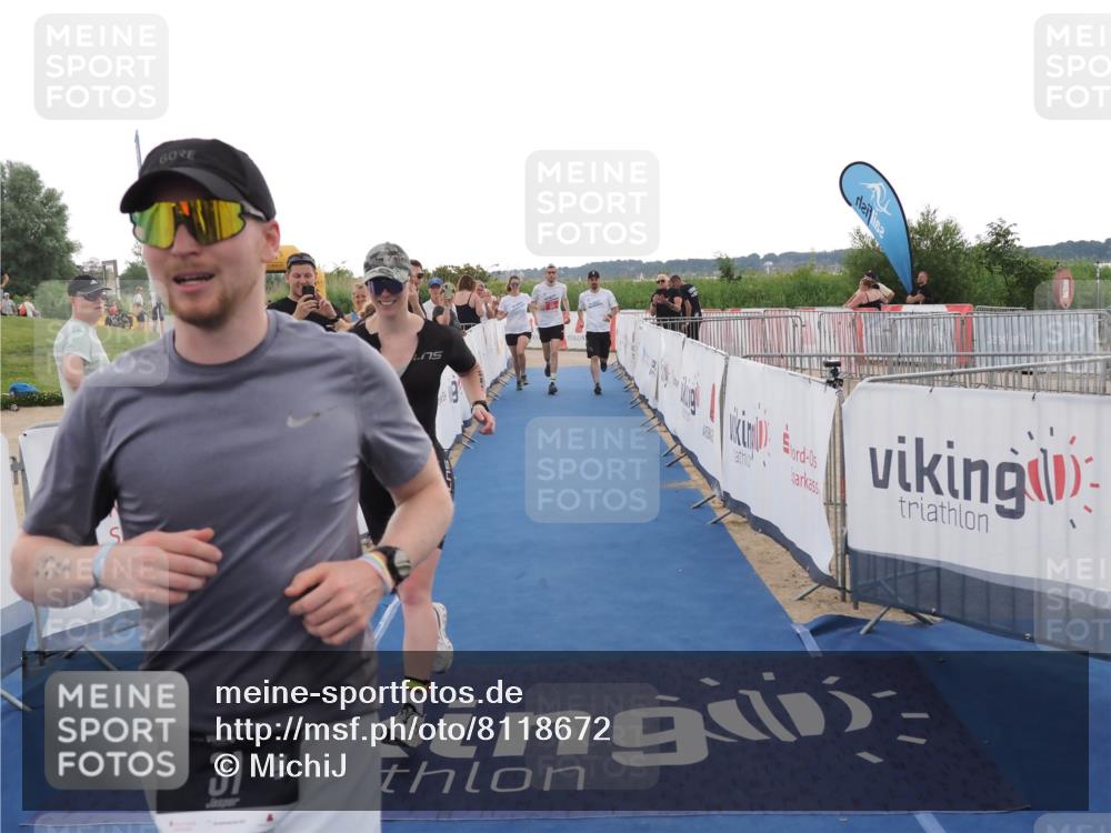 22.06.2025 - Viking Triathlon MichiJ http://msf.ph/oto/8118672 22.06.2025 16:28:11 Ziel 31, 285, 601 meine-sportfotos.de