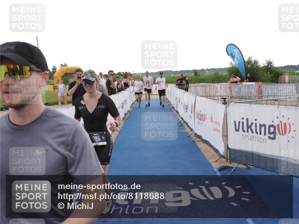 22.06.2025 - Viking Triathlon MichiJ http://msf.ph/oto/8118688 22.06.2025 16:28:11 Ziel 31, 285, 601 meine-sportfotos.de