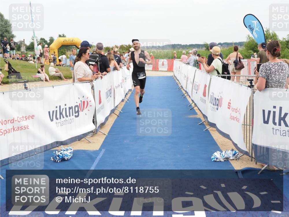 22.06.2025 - Viking Triathlon MichiJ http://msf.ph/oto/8118755 22.06.2025 15:08:27 Ziel 265, 411 meine-sportfotos.de