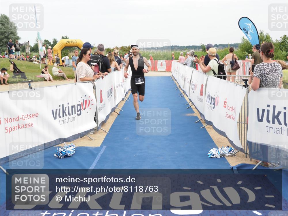 22.06.2025 - Viking Triathlon MichiJ http://msf.ph/oto/8118763 22.06.2025 15:08:27 Ziel 265, 411 meine-sportfotos.de