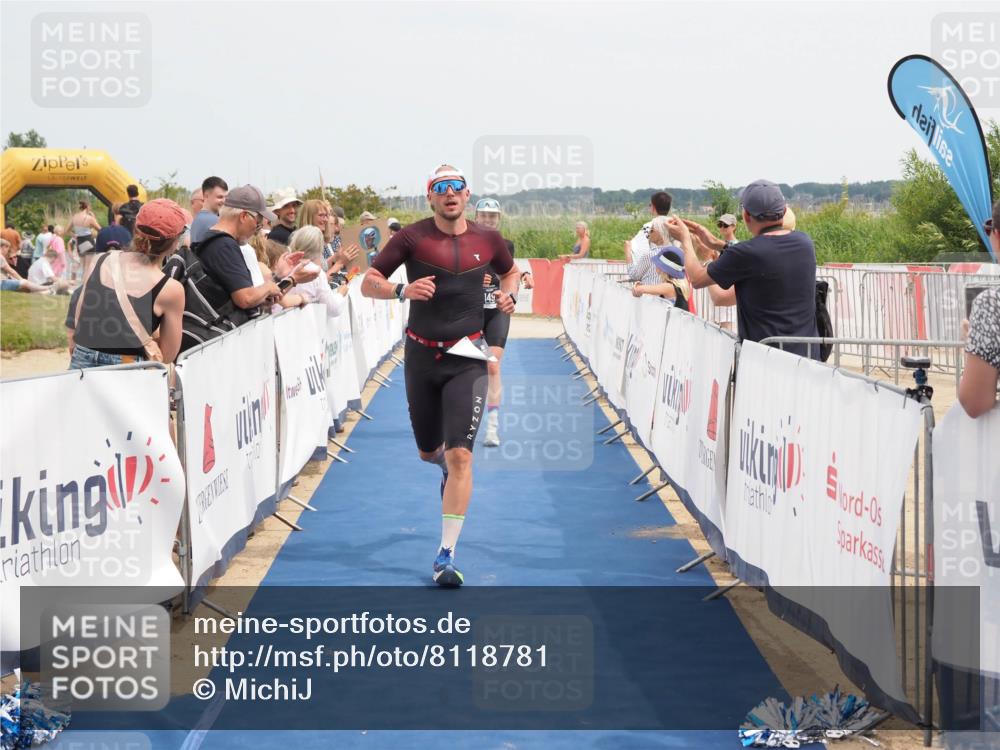 22.06.2025 - Viking Triathlon MichiJ http://msf.ph/oto/8118781 22.06.2025 14:57:49 Ziel 53, 149 meine-sportfotos.de