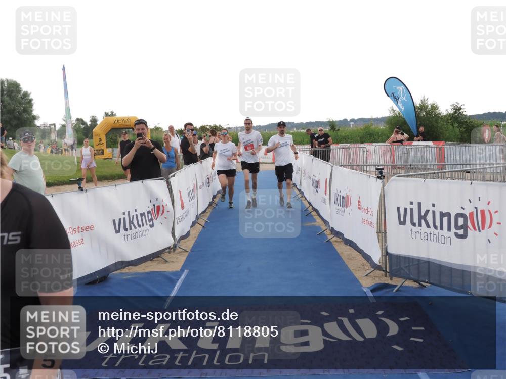 22.06.2025 - Viking Triathlon MichiJ http://msf.ph/oto/8118805 22.06.2025 16:28:12 Ziel 31, 285, 601 meine-sportfotos.de