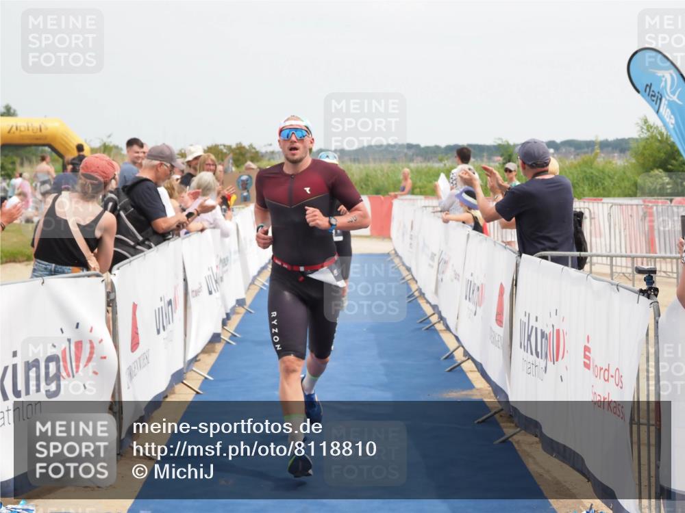 22.06.2025 - Viking Triathlon MichiJ http://msf.ph/oto/8118810 22.06.2025 14:57:49 Ziel 53, 149 meine-sportfotos.de