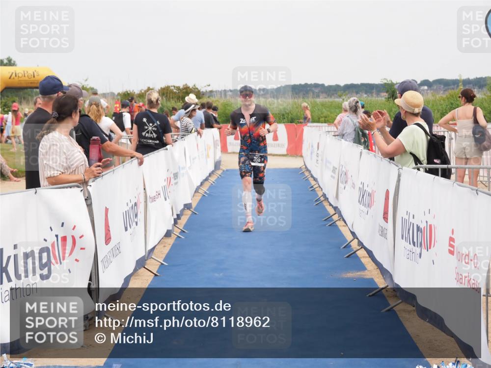 22.06.2025 - Viking Triathlon MichiJ http://msf.ph/oto/8118962 22.06.2025 15:08:35 Ziel 355 meine-sportfotos.de