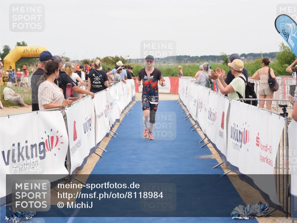 22.06.2025 - Viking Triathlon MichiJ http://msf.ph/oto/8118984 22.06.2025 15:08:36 Ziel 355 meine-sportfotos.de