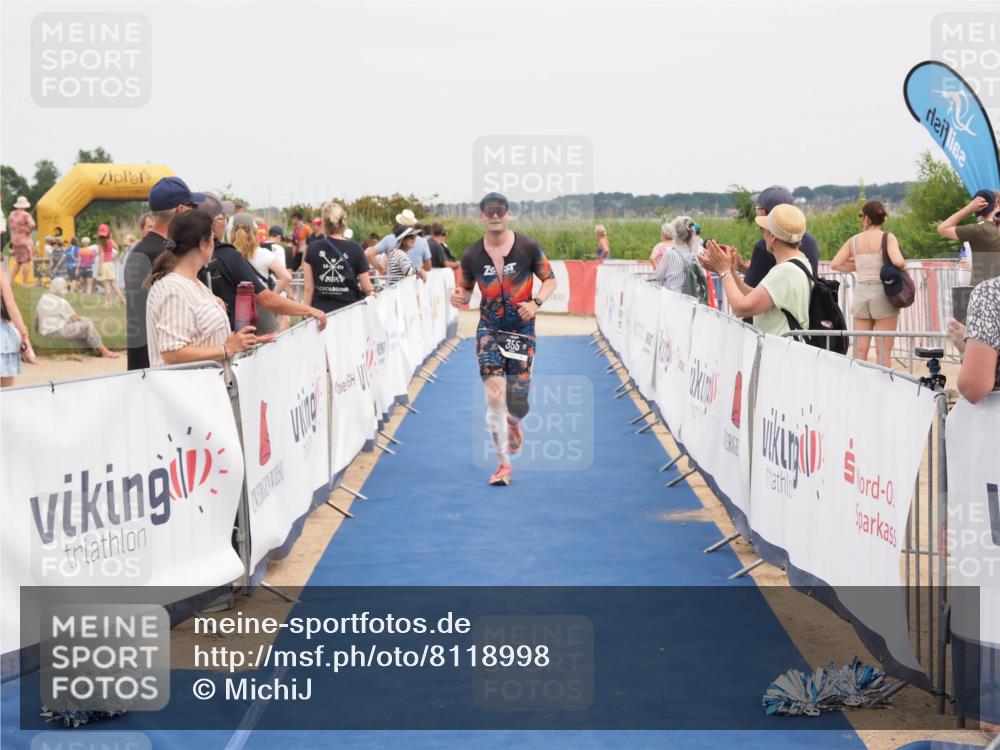 22.06.2025 - Viking Triathlon MichiJ http://msf.ph/oto/8118998 22.06.2025 15:08:36 Ziel 355 meine-sportfotos.de