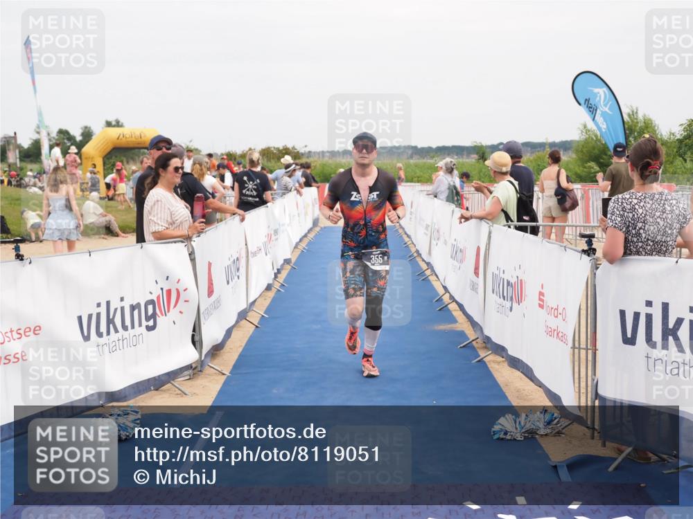 22.06.2025 - Viking Triathlon MichiJ http://msf.ph/oto/8119051 22.06.2025 15:08:37 Ziel 355 meine-sportfotos.de