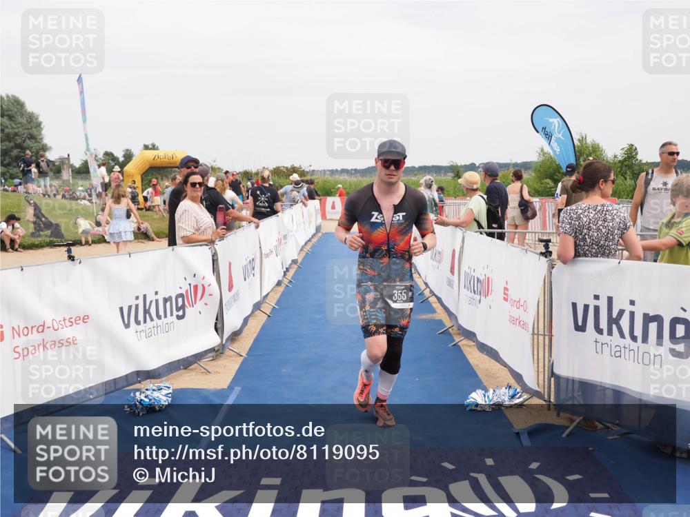22.06.2025 - Viking Triathlon MichiJ http://msf.ph/oto/8119095 22.06.2025 15:08:38 Ziel 355 meine-sportfotos.de