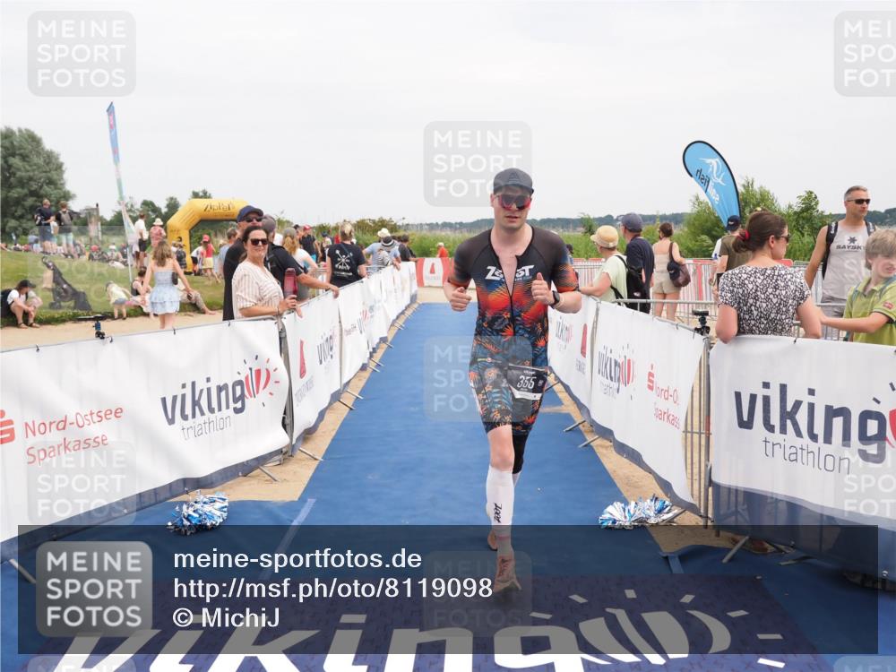 22.06.2025 - Viking Triathlon MichiJ http://msf.ph/oto/8119098 22.06.2025 15:08:38 Ziel 355 meine-sportfotos.de