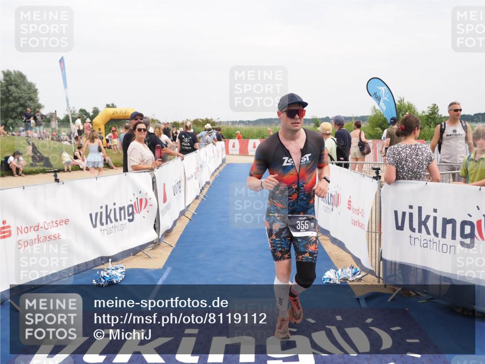 22.06.2025 - Viking Triathlon MichiJ http://msf.ph/oto/8119112 22.06.2025 15:08:38 Ziel 355 meine-sportfotos.de