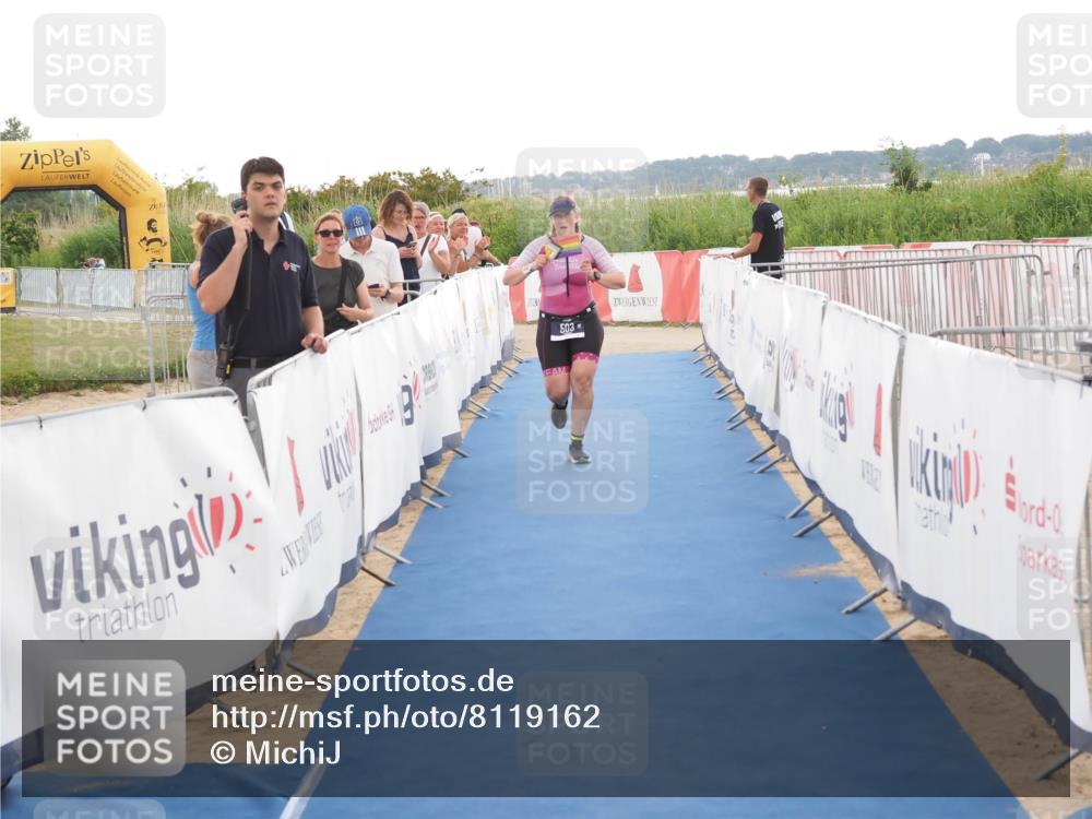 22.06.2025 - Viking Triathlon MichiJ http://msf.ph/oto/8119162 22.06.2025 16:28:25 Ziel 503 meine-sportfotos.de