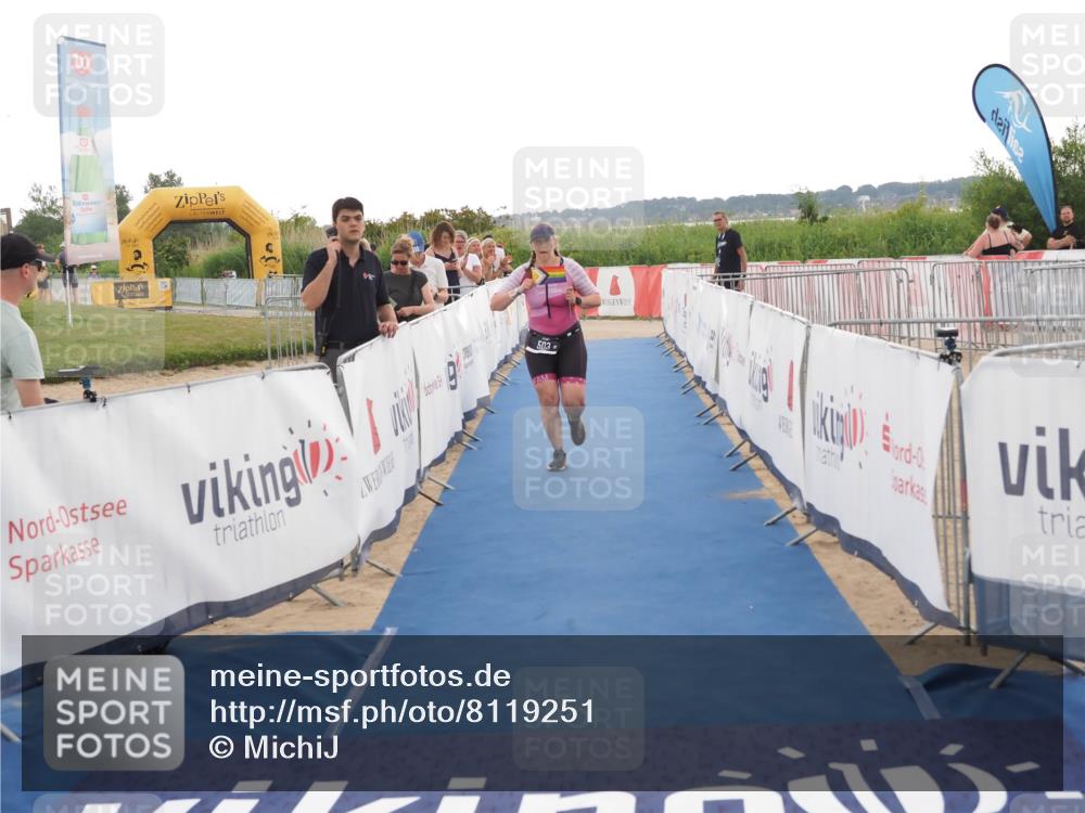 22.06.2025 - Viking Triathlon MichiJ http://msf.ph/oto/8119251 22.06.2025 16:28:26 Ziel 503 meine-sportfotos.de