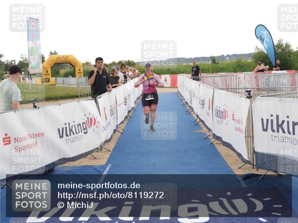 22.06.2025 - Viking Triathlon MichiJ http://msf.ph/oto/8119272 22.06.2025 16:28:27 Ziel 503 meine-sportfotos.de