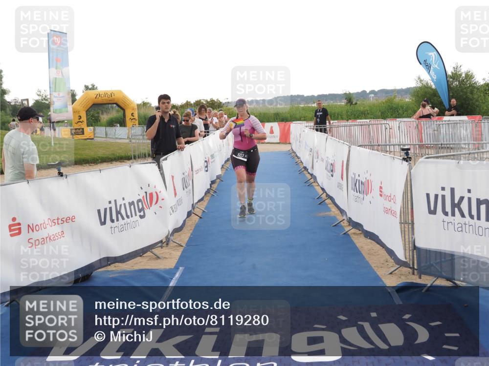 22.06.2025 - Viking Triathlon MichiJ http://msf.ph/oto/8119280 22.06.2025 16:28:27 Ziel 503 meine-sportfotos.de