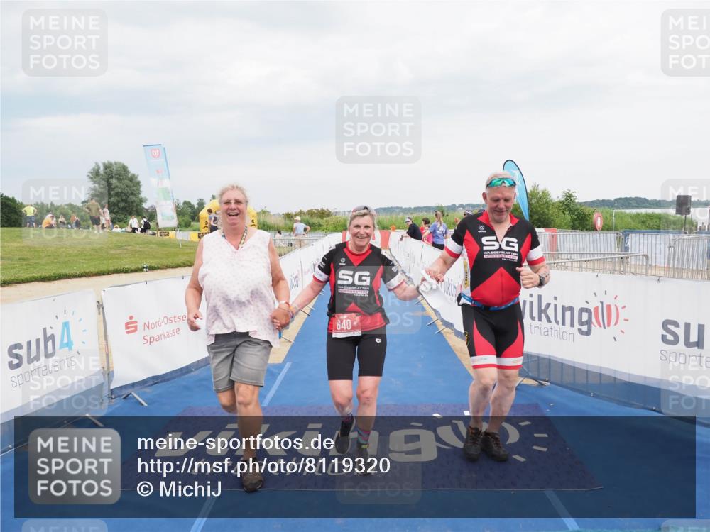 22.06.2025 - Viking Triathlon MichiJ http://msf.ph/oto/8119320 22.06.2025 16:59:32 Ziel 640 meine-sportfotos.de