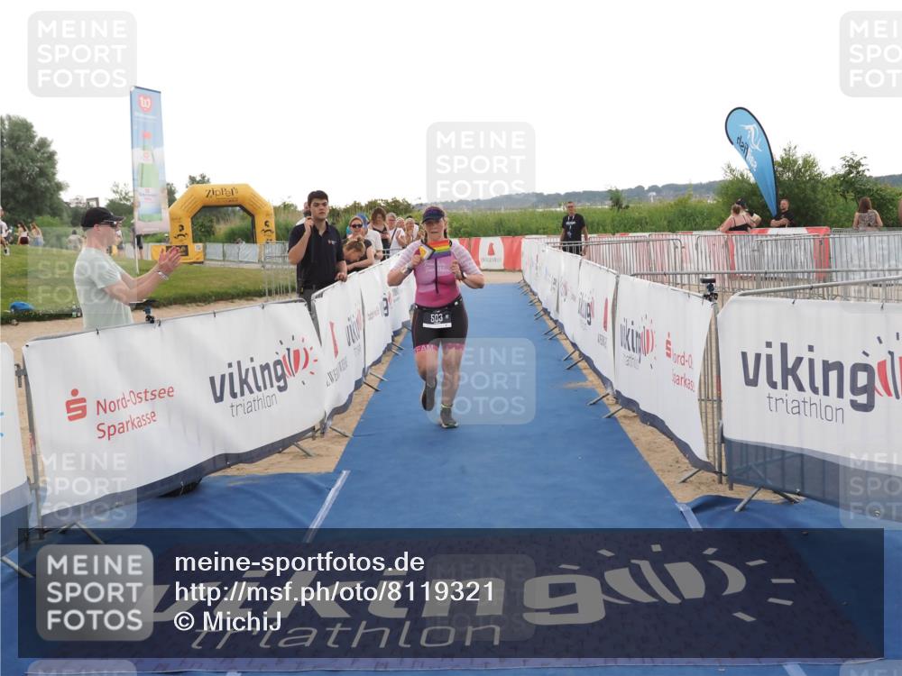 22.06.2025 - Viking Triathlon MichiJ http://msf.ph/oto/8119321 22.06.2025 16:28:28 Ziel 503 meine-sportfotos.de