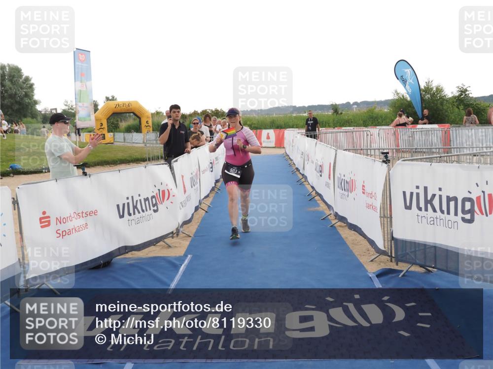 22.06.2025 - Viking Triathlon MichiJ http://msf.ph/oto/8119330 22.06.2025 16:28:28 Ziel 503 meine-sportfotos.de