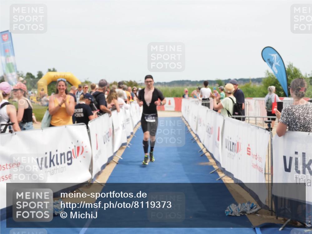 22.06.2025 - Viking Triathlon MichiJ http://msf.ph/oto/8119373 22.06.2025 14:58:45 Ziel 233, 508 meine-sportfotos.de
