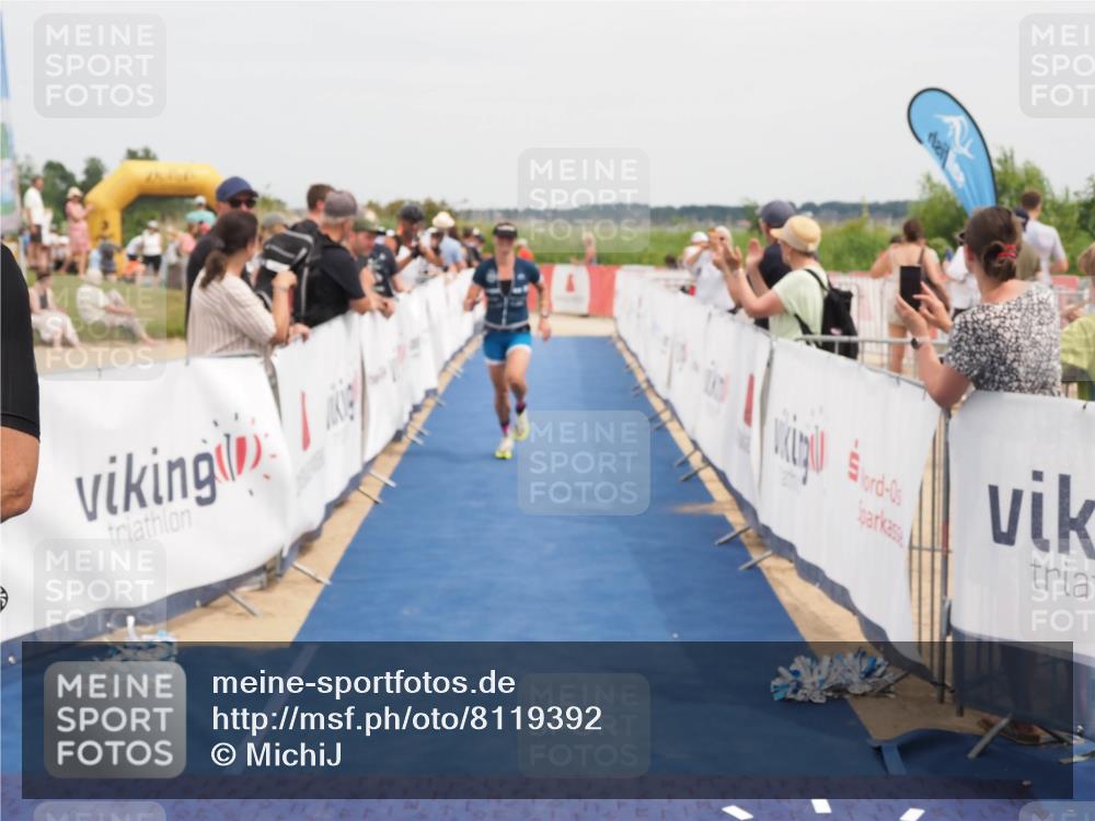 22.06.2025 - Viking Triathlon MichiJ http://msf.ph/oto/8119392 22.06.2025 15:09:12 Ziel 17 meine-sportfotos.de