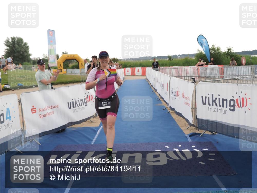 22.06.2025 - Viking Triathlon MichiJ http://msf.ph/oto/8119411 22.06.2025 16:28:29 Ziel 503 meine-sportfotos.de