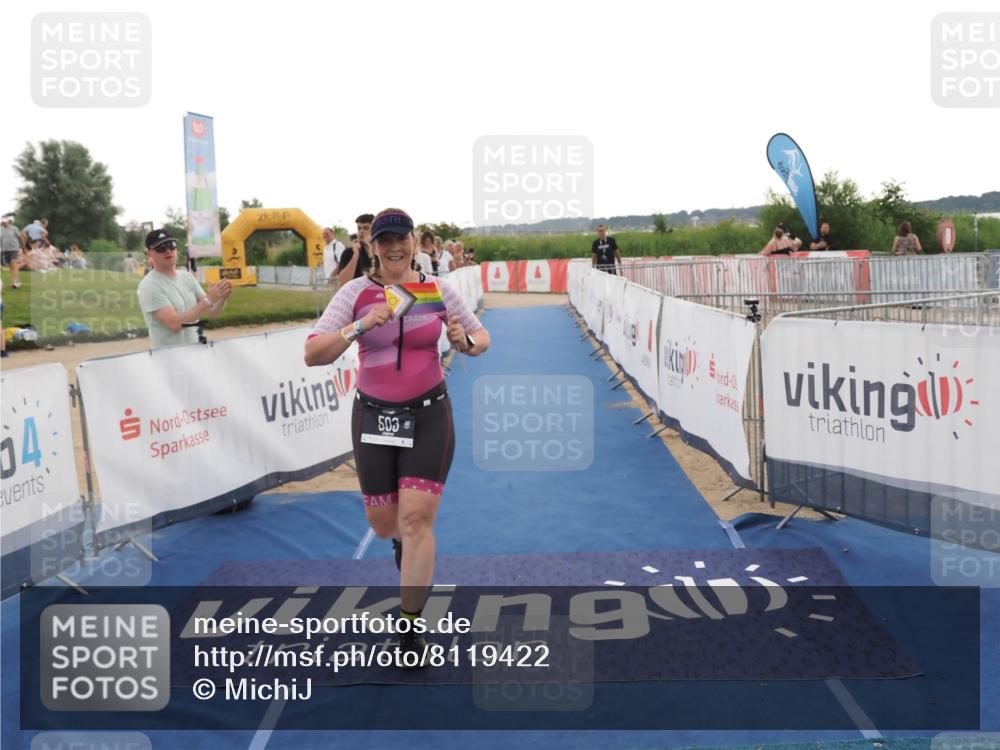 22.06.2025 - Viking Triathlon MichiJ http://msf.ph/oto/8119422 22.06.2025 16:28:29 Ziel 503 meine-sportfotos.de