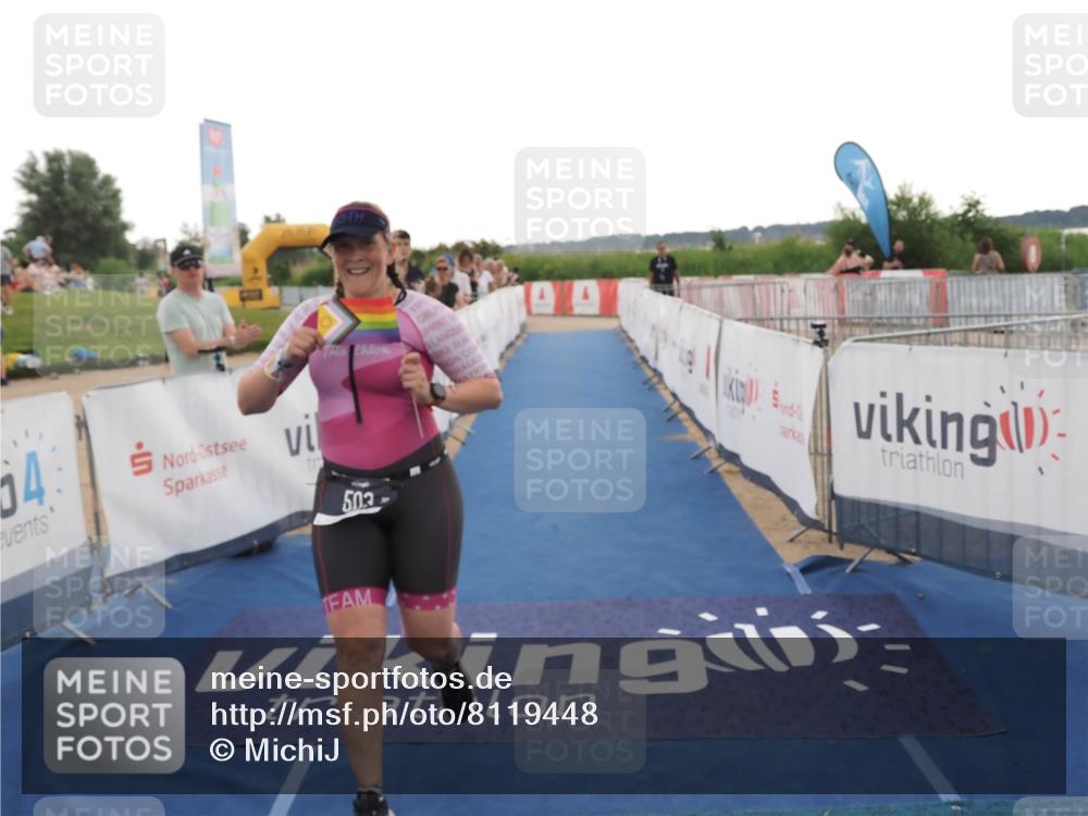 22.06.2025 - Viking Triathlon MichiJ http://msf.ph/oto/8119448 22.06.2025 16:28:29 Ziel 503 meine-sportfotos.de