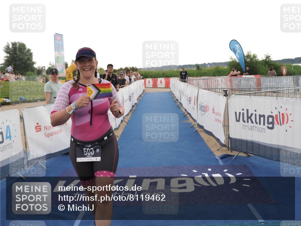 22.06.2025 - Viking Triathlon MichiJ http://msf.ph/oto/8119462 22.06.2025 16:28:30 Ziel 503 meine-sportfotos.de