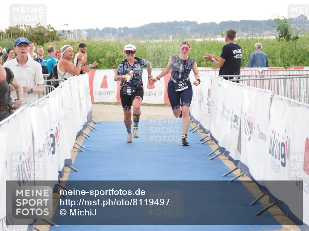 22.06.2025 - Viking Triathlon MichiJ http://msf.ph/oto/8119497 22.06.2025 16:28:52 Ziel 116, 362 meine-sportfotos.de