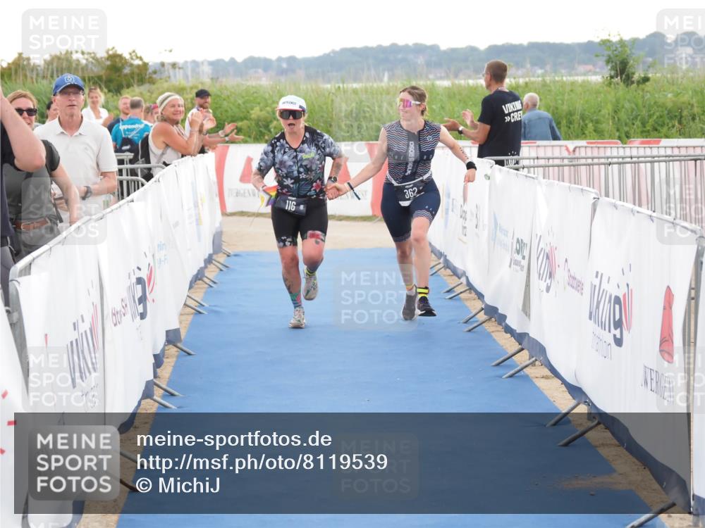 22.06.2025 - Viking Triathlon MichiJ http://msf.ph/oto/8119539 22.06.2025 16:28:53 Ziel 116, 362 meine-sportfotos.de