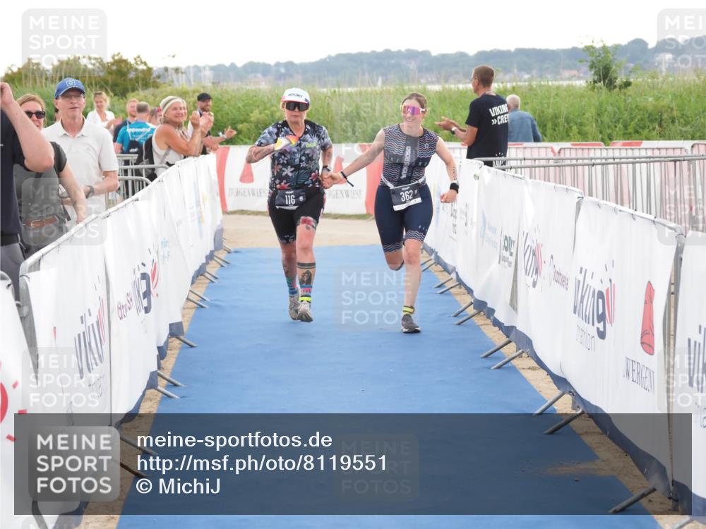 22.06.2025 - Viking Triathlon MichiJ http://msf.ph/oto/8119551 22.06.2025 16:28:53 Ziel 116, 362 meine-sportfotos.de