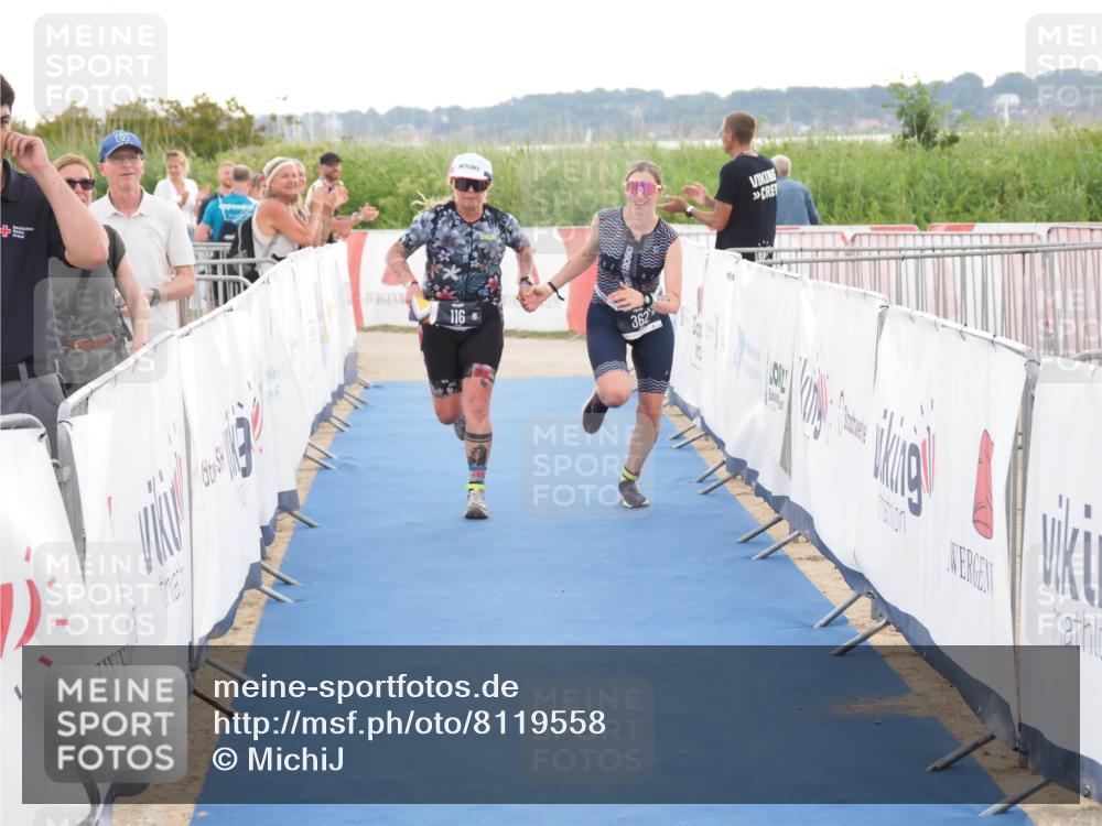 22.06.2025 - Viking Triathlon MichiJ http://msf.ph/oto/8119558 22.06.2025 16:28:53 Ziel 116, 362 meine-sportfotos.de