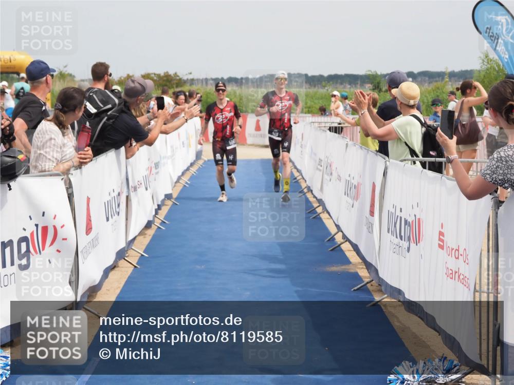 22.06.2025 - Viking Triathlon MichiJ http://msf.ph/oto/8119585 22.06.2025 15:09:40 Ziel 428, 506 meine-sportfotos.de