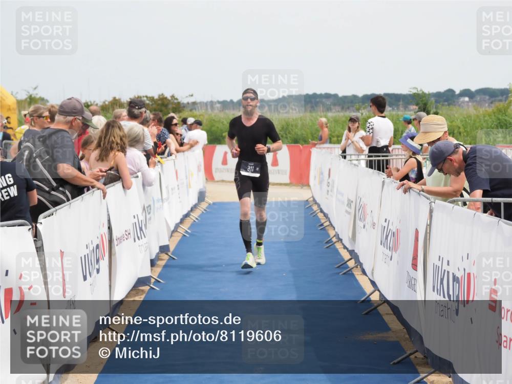 22.06.2025 - Viking Triathlon MichiJ http://msf.ph/oto/8119606 22.06.2025 14:58:53 Ziel 311 meine-sportfotos.de