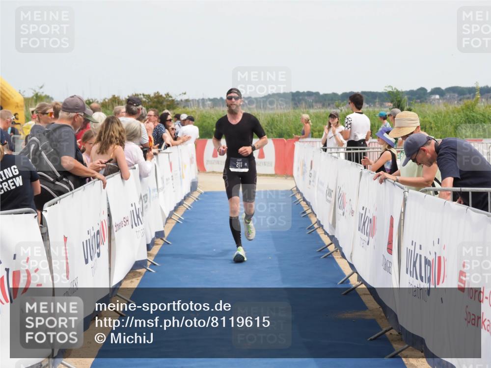 22.06.2025 - Viking Triathlon MichiJ http://msf.ph/oto/8119615 22.06.2025 14:58:53 Ziel 311 meine-sportfotos.de