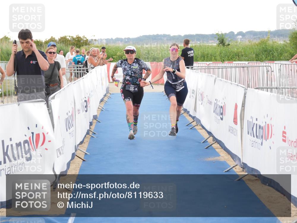 22.06.2025 - Viking Triathlon MichiJ http://msf.ph/oto/8119633 22.06.2025 16:28:54 Ziel 116, 362 meine-sportfotos.de